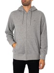 GANT Men's REG Shield Full Zip Hoodie, Warm Brown, 3XL