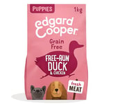 Edgard Cooper Dry Dogs, Puppies, Crispy Dog, Fresh Meat and Natural Ingredients, Grain Free, No Sugar Added