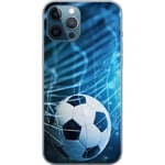 Apple iPhone 12 Pro Transparent Mobilskal Fotboll