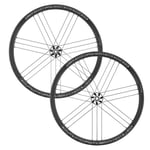 Campagnolo Scirocco C17 Disc Clincher Road Wheelset - 700c Black / 12mm Front 142x12mm Rear Centerlock Pair 10-11 Speed