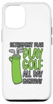 iPhone 15 Pro Golf accessories for Men - Retirement Plan Play Golf Case