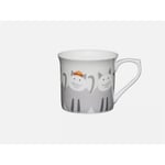 KITCHENCRAFT FLUTED CHINA CATS MUG