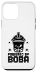 Coque pour iPhone 12 mini Propulsé par Boba Milk Tea Bubble Tea Boba Pearl Lover