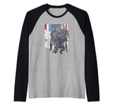 G.I. Joe Group Shot Fourth Of July Trio Of Patriots Manche Raglan