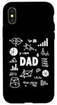 iPhone X/XS Dad 6 Times Dad of 6 Math Father to the 6th Power Case