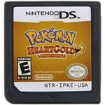 3DS NDSi NDS Accessoire Carte  de Jeu - Pokémon version HeartGold (Version anglaise!!)