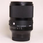 Sigma Used 35mm f/1.4 DG DN Art Lens For Sony E