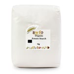 Organic Potato Starch 1kg | BWFO | Free UK Mainland P&P