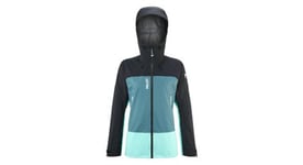 Veste impermeable femme millet kamet gore tex bleu noir