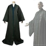 Voldemort Roba Cosplay Kostym Set Vuxen Halloween Kostym Hoodie Cape (XL)