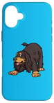 Coque pour iPhone 16 Plus Playful Sable English Cocker Spaniel