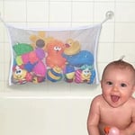 🔥 Large Kids Baby Bath Toy Tidy Organiser Mesh Net Storage Bag Holder Bathroom 