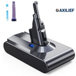 6000mAh 21.6V Batterie pour Aspirateur Dyson V8 Absolute Animal Fluffy