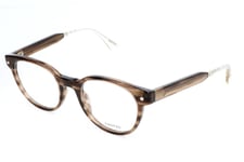 Lunettes de Vue Lanvin VLN684 06YH  STREAKED BROWN 49/20/ Homme