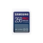 Samsung PRO Ultimate SD card, 256 GB, UHS-I U3, Full HD & 4K UHD, 200 MB/s read, 130 MB/s write, Memory card for smartphone, Drone or action cam, MB-SY256S/WW