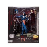 McFarlane Diablo IV Collection 64386723 Figurine du Jeu vidéo décoratif Bizak 15 cm avec Accessoires et Arme Jouet secrète pour Fans collectionneurs 14 Ans et Plus