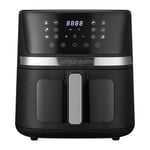 Friteuse Sans Huile –   - Airfryer 6,6 L- 1600 W - Ecran Tactile - 7 Pré-réglages - Noir Arthur Martin