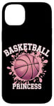 Coque pour iPhone 14 Plus Joueuse de basket-ball Basketball Princess