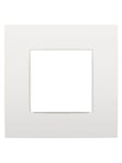 Niko-Servodan Single flush surround plate intense white