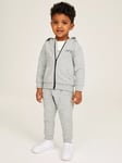 Ted Baker Baby Cotton T-Shirt, Hoodie & Joggers Set, Grey