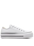 Converse Womens Lift Ox Trainers - White/Black