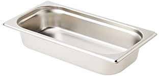 Lacor 66365Z Bac 1/3 en Inox 176 X 325 X 65 cm, Argent