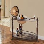 Bar Globe Drinks Cabinet Wine Container Minibar Storage Trolley Table