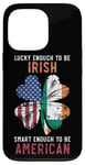 iPhone 13 Pro Dual Heritage Mixed Country USA Ireland Irish American Case