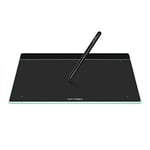 XP-PEN Deco Fun L Drawing Graphic Tablet 10 x 6 Inches with Passive Stylus 8192 Levels and Tilts 60 Degrees Compatible with Mac Windows Chrome OS and Android – Apple Green