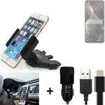 For Realme GT Master Edition + CHARGER Mount holder for Car radio cd bracket