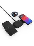 FIXED Flex Samsung 3in1 Foldable wireless charger - Black