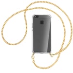 Collier pour Huawei P9 lite, G9 Lite chaîne en métal (O) Etui Coque avec cordon