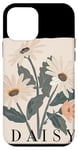 Coque pour iPhone 12 mini Tenue simple avec marguerite pour les amoureux de la floraison