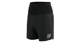 Short compressport trail racing 2 in 1 noir