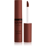 NYX Professional Makeup Butter Gloss Læbeglans Skygge 51 Brownie Drip 8 ml