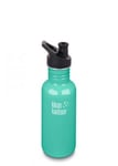 Klean Kanteen Classic med Sportkork - 532ml (Färg: Sea Crest)