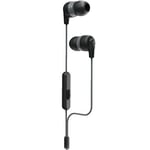 Skullcandy Ink'd+ In-Ear Wired Earbuds, Microphone, Works with Bluetooth Devices and Computers - Black