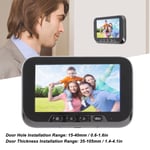 Visual Doorbell Camera With 4.5in Screen Motion Detection 1080P 135 Degree Peep