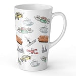 ERT GROUP Tasse en céramique originale et sous licence officielle de Friends, motif Friends 011, tasse à café et à thé, tasse à latte, 450 ml