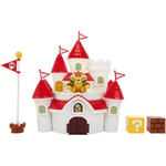 Super Mario Set de Jeu Château Princesse Peach Royaume du Champignon, 58541-4L A21