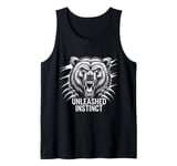 Mens Brutal Unleashed Instinct Fierce Mindset Apparel Tank Top