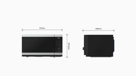 Samsung Solo Microwave Oven 23L 800W With Quick Defrost MS23DG4504ATE3