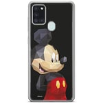 ERT GROUP mobile phone case for Samsung A21s original and officially Licensed Disney pattern Mickey 024 optimally adapted to the shape of the mobile phone, case made of TPU