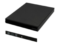 Qoltec housing/pocket for CD/DVD SATA optical drive | USB2.0 | 9.5mm
