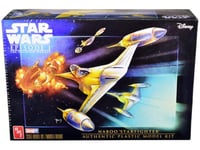 AMT Star Wars: The Phantom Menace N-1 Naboo Starfighter (Snap) 1:48 Scale Model Kit