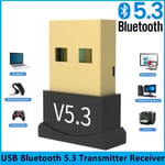 USB Bluetooth 5.3 Adapter Laptop Tablets Wireless USB Bluetooth