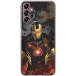 ERT GROUP mobile phone case for Samsung A14 4G/5G original and officially Licensed Marvel pattern Iron Man 014 optimally adapted to the shape of the mobile phone, case made of TPU