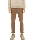 TOM TAILOR Denim 1008253, Pantalon chino avec ceinture Homme, 11634 - Honey Camel Beige, 28W / 30L