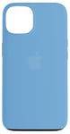 Coque pour iPhone 13 Étui en silicone bleu d'hiver avec MagSafe et contrôle de l'appareil photo