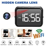 4K HD Mini WiFi Clock Camera Wireless Motion Covert Nanny Cam DV Home Office